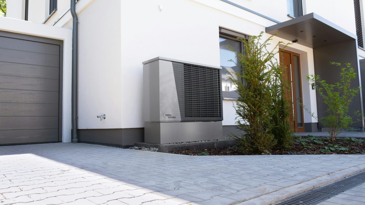 Maison individuelle à chauffer au gaz ou à la pompe à chaleur