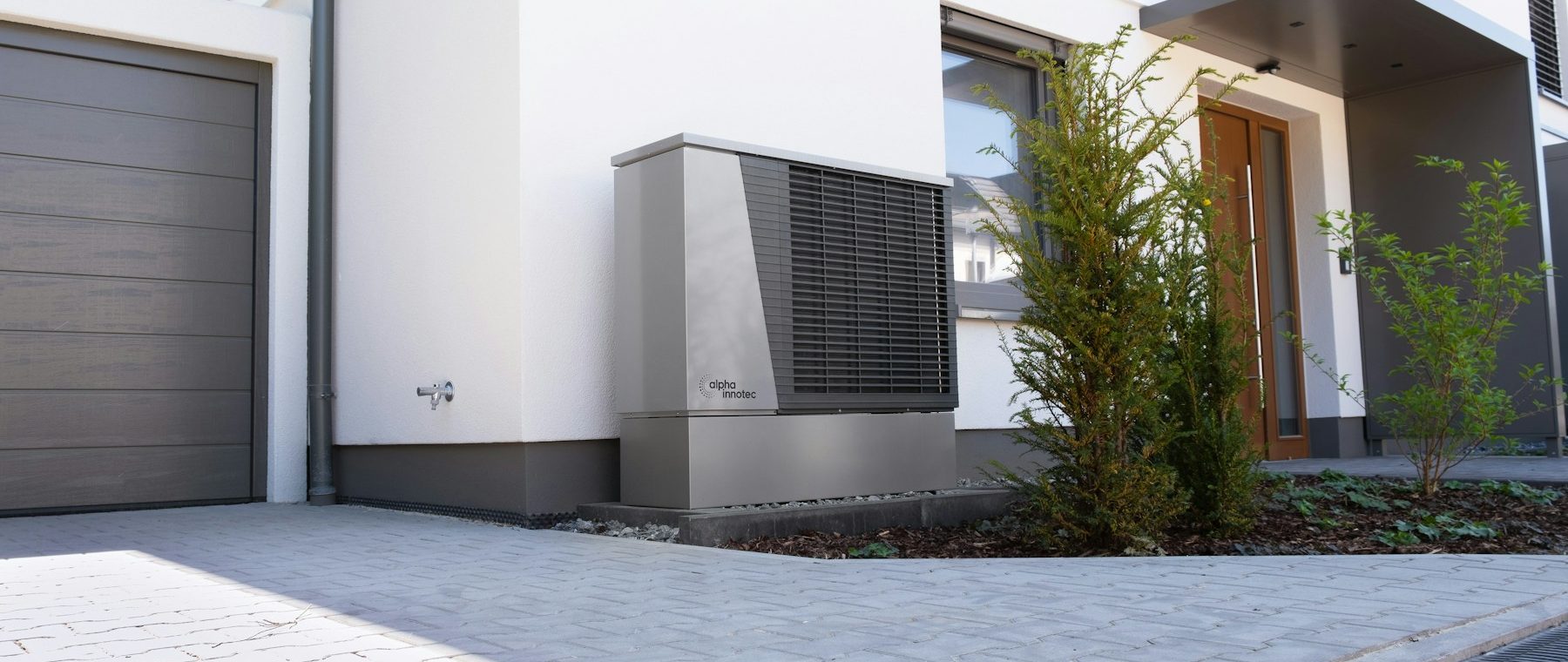 Maison individuelle à chauffer au gaz ou à la pompe à chaleur